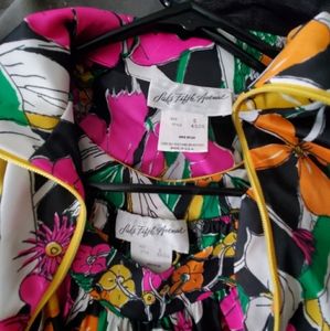 Vintage Saks Fifth Avenue Dress+Cover Up